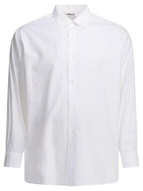 Auralee Finx Twill Casual Shirt Tag Size 2 Women